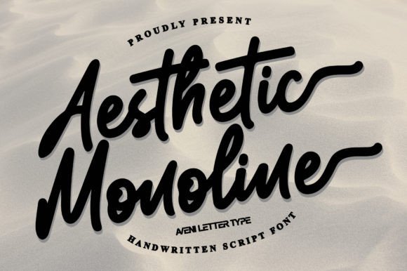 Aesthetic Monoline: A Guide to This Elegant Script Font