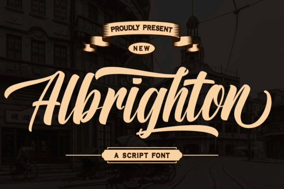 Albrighton: A Handwritten Font for Timeless Design