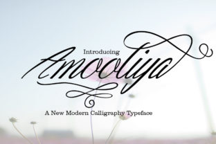 Amooliya: A Modern Brush Script for Feminine Branding