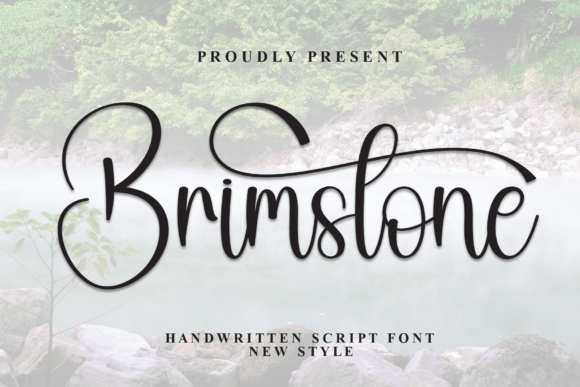 Brimstone: Crafting Elegance with a Modern Script Font