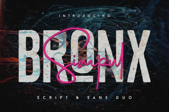 Bronx Simpul Duo: Elevating Your Brand with Classy Typography