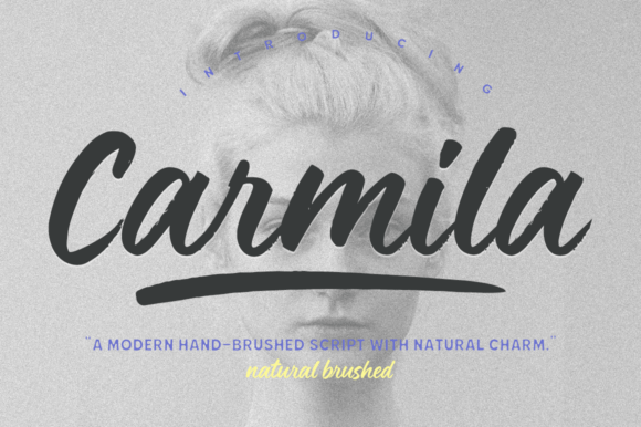 Carmila Brush: A Fresh Take on Modern Handwritten Style