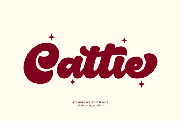 Cattie: The Playful Script Font for Bold Branding