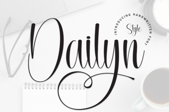Dailyn: A Script Font That Brings Elegance and Authenticity to Your Work