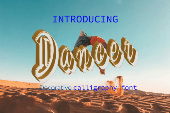 Dancer: A Script Typeface with Personality and a Retro Soul
