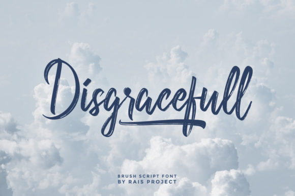 Disgracefull: The Cursive Font That Adds Instant Class