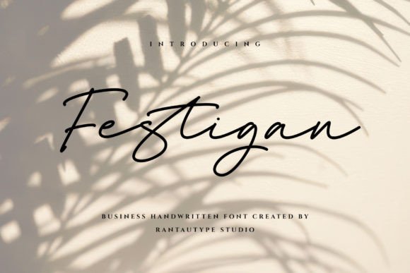 Festigan: A Magical Script for Elegant Branding