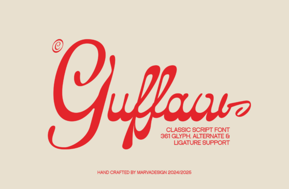 Guffaw Font: Infusing Retro Charm and Groovy Aesthetics into Your Designs