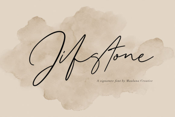 Jifstone: A Modern Script Font for Elegant Design