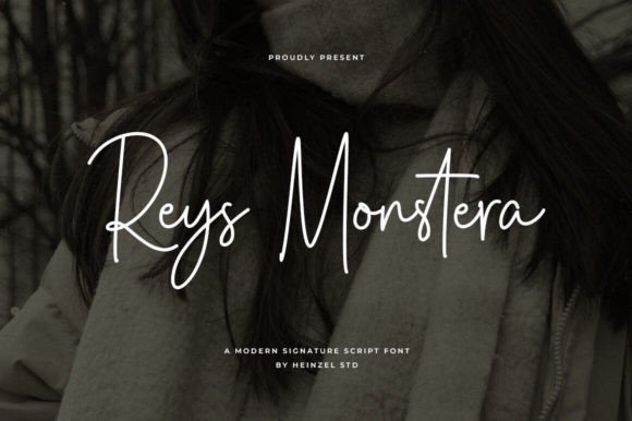 Reys Monstera: The Elegant Script Font for Modern Design