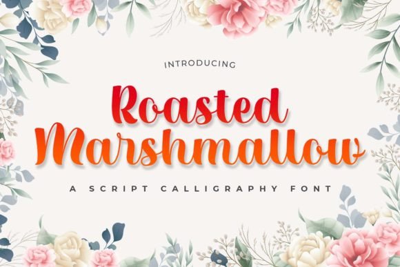 Roasted Marshmallow: Your Go-To Script Font for a Handmade Feel