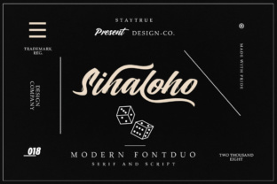 Sihaloho: Uniting Script and Serif for Dynamic Design