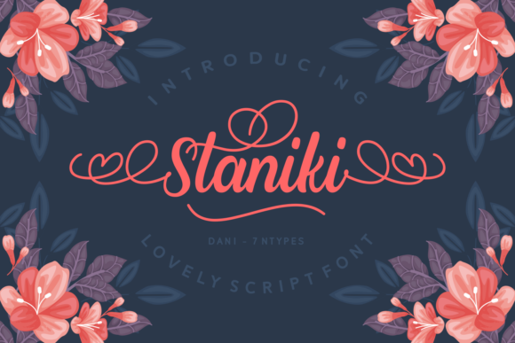 Staniki: A Script Font for Modern Elegance